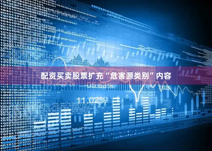 配资买卖股票扩充“危害源类别”内容