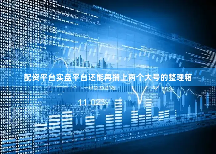 配资平台实盘平台还能再捎上两个大号的整理箱