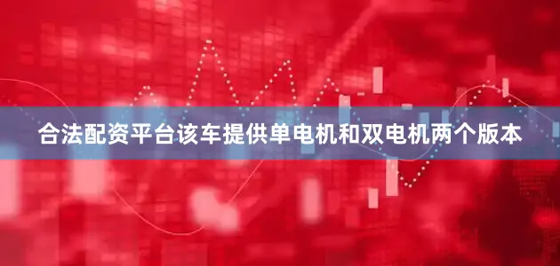 合法配资平台该车提供单电机和双电机两个版本
